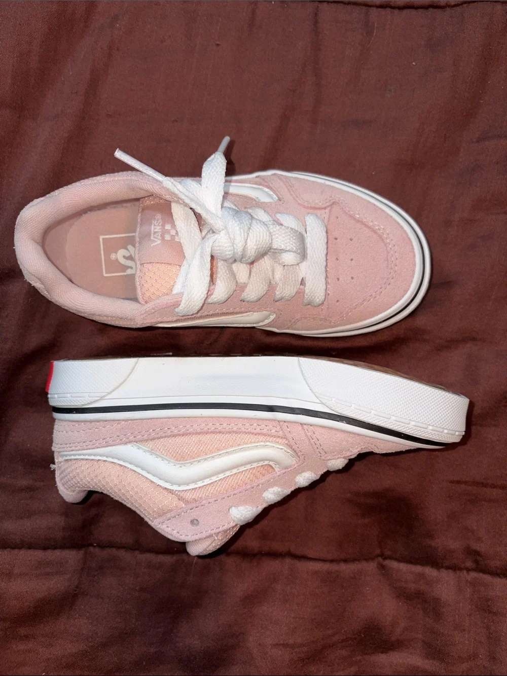 Vans light pink